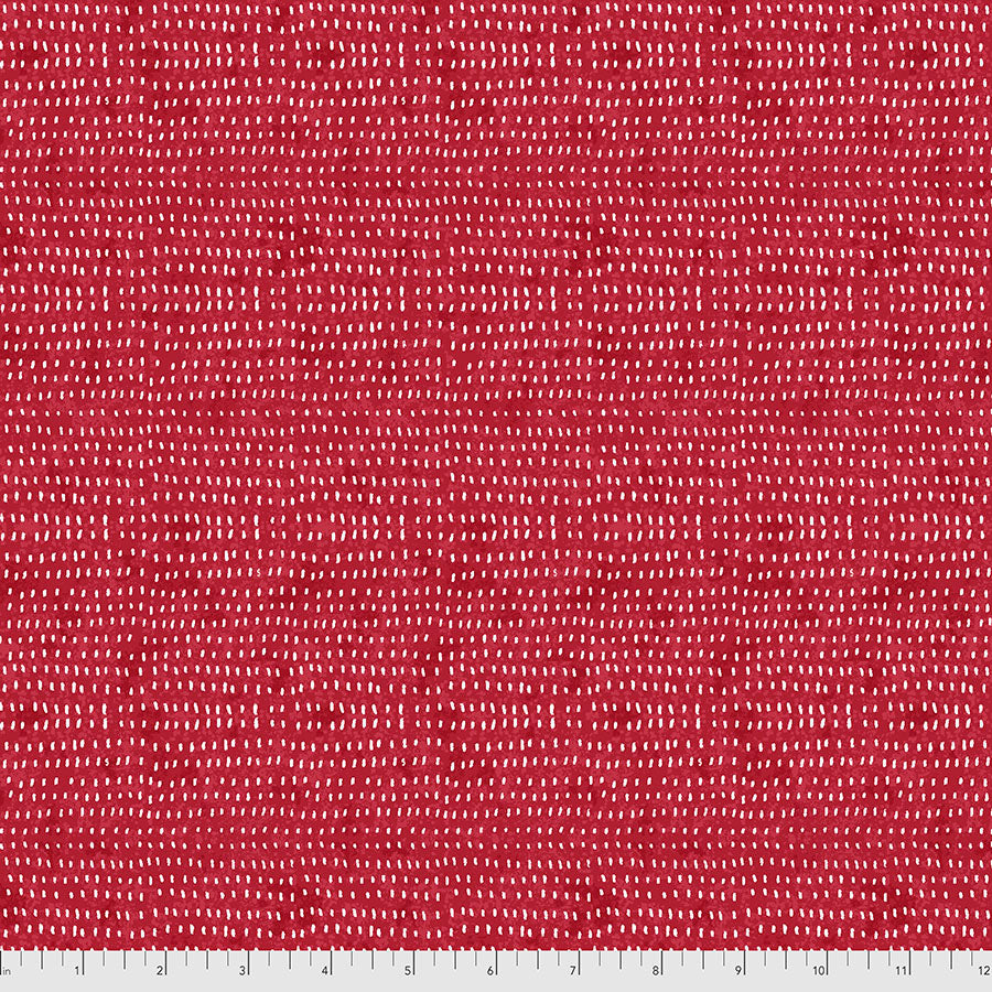 Seeds Quilt Fabric - Cherry Red - PWCD012.XCHERRY