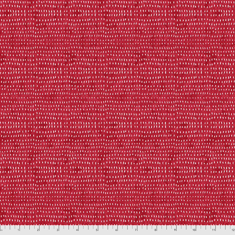 Seeds Quilt Fabric - Cherry Red - PWCD012.XCHERRY