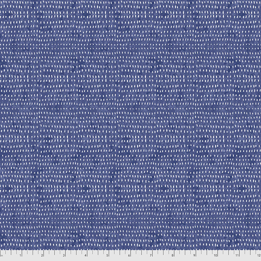 Seeds Quilt Fabric - Cobalt Blue - PWCD012.XCOBALT