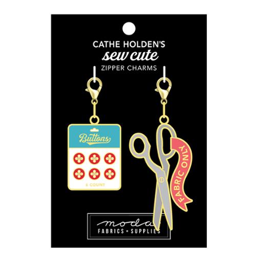 Cathe Holden's Sew Cute Zipper Pulls - 2 Count - CH102