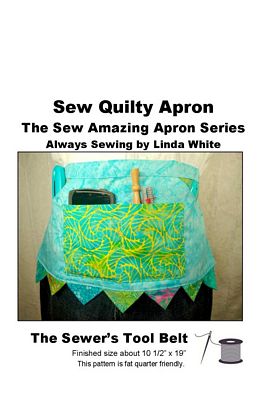 Sew Quilty Apron Pattern - AS204