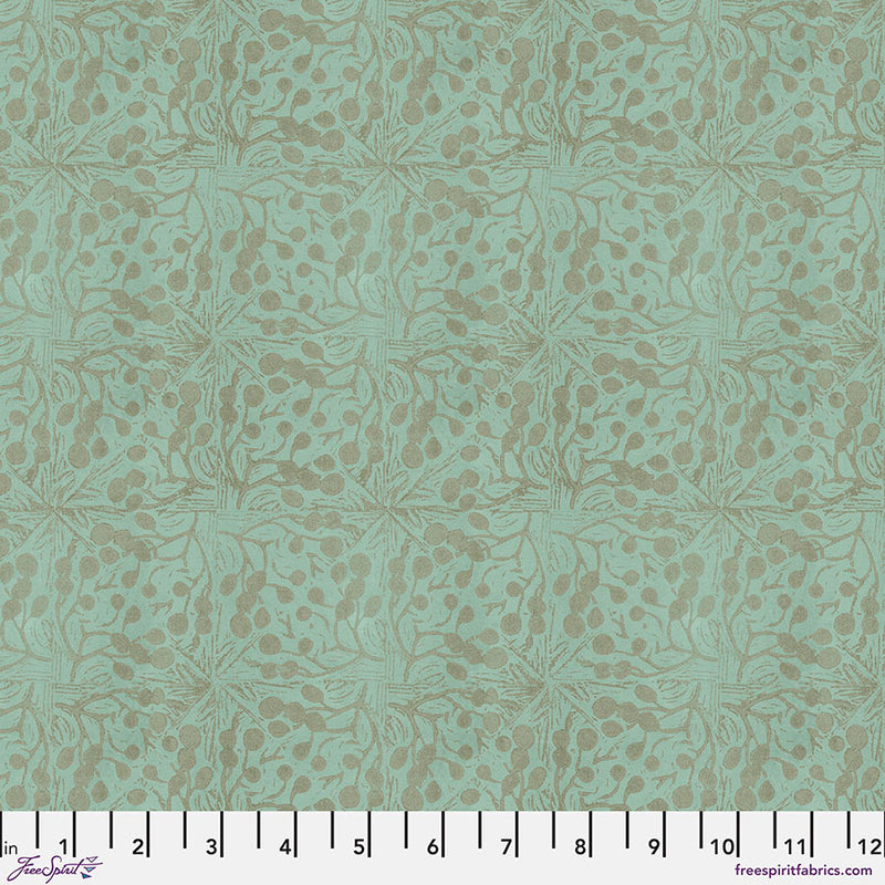 Special Moments Quilt Fabric - Seeds Uniting in Mint Green - PWDB026.MINT