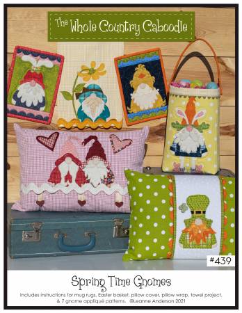 Spring Time Gnomes Quilt Pattern - WCC439