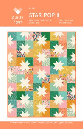 Star Pop II Quilt Pattern - QLP146
