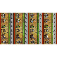 Steampunk Express Quilt Fabric - Steampunk Stripe in Multi - 1649 29066 X