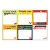 Sticky Note Packets - Thank You - set of six 40 count sticky note pads - 2-02568