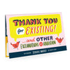 Sticky Note Packets - Thank You - set of six 40 count sticky note pads - 2-02568