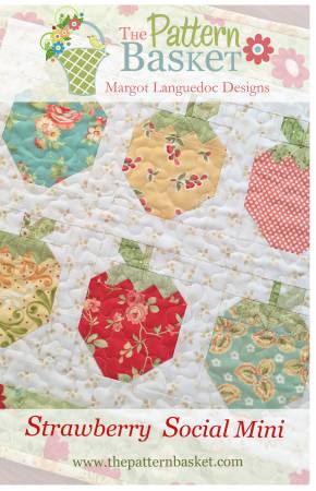 Strawberry Social Mini Quilt Pattern - TPB1606