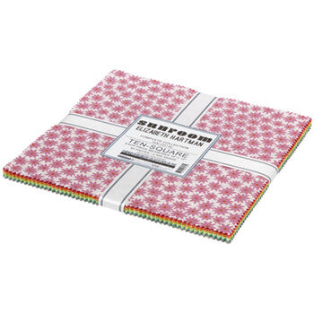 Sunroom Quilt Fabric - Ten Squares - set of 42 10" squares - TEN-1037-42