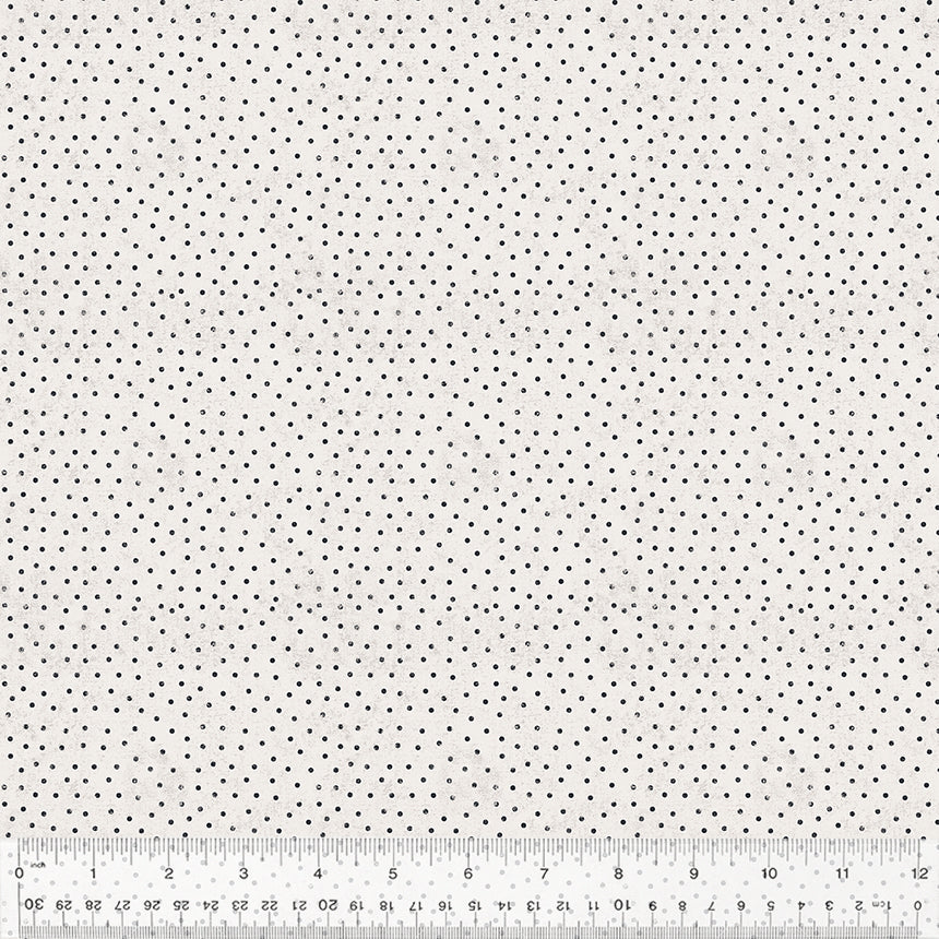 Swatch Quilt Fabric - Pindot in Dove Gray - 53512-8