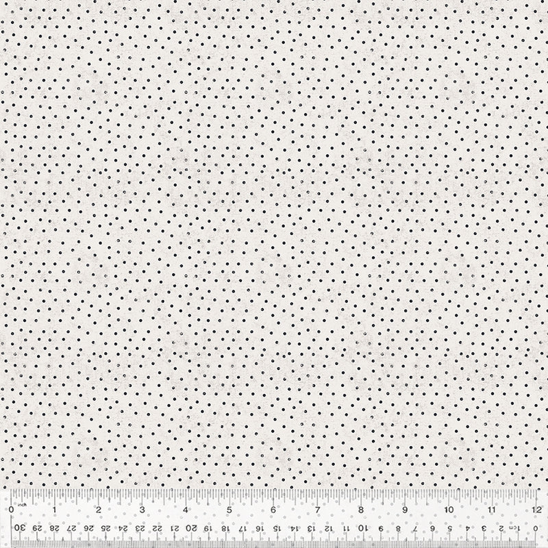 Swatch Quilt Fabric - Pindot in Dove Gray - 53512-8