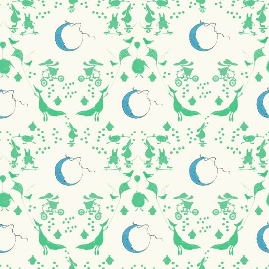 Sweet Baby Quilt Fabric - Celebrations in Green - RBS-CP2411/9