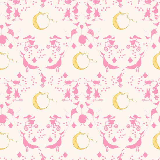 Sweet Baby Quilt Fabric - Celebrations in Pink - RBS-CP2411/14