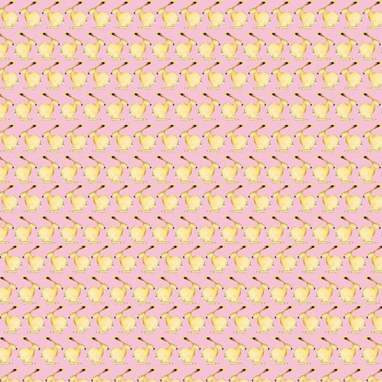 Sweet Baby Quilt Fabric - Hare in Pink - RBS-CP2408/14