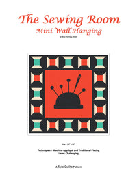 The Sewing Room Mini Quilt Pattern by Rosi Hanley - RH-MTSR
