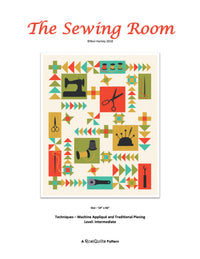 Digital Download: The Sewing Room Quilt Pattern by Rosi Hanley - RH-TSR-D