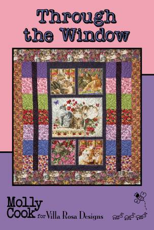 Through the Window Quilt Pattern for Villa Rosa Designs - VRDMC072 