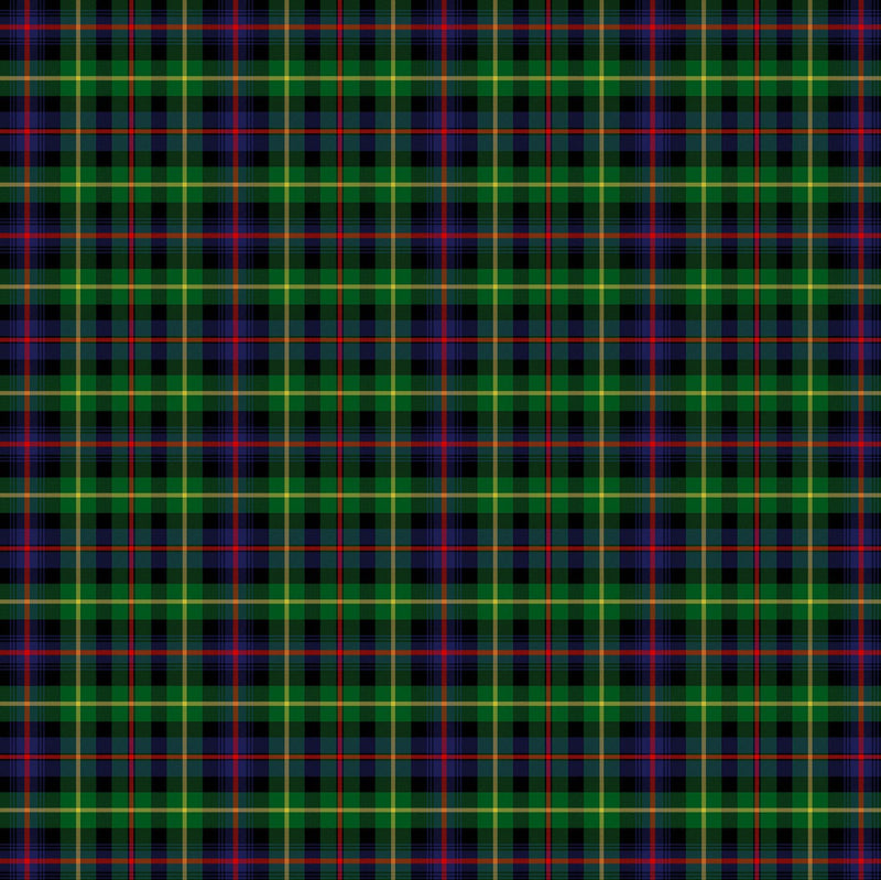 Totally Tartans Brushed Cotton Quilt Fabric - Farquharson in Green/Multi - W24507-76