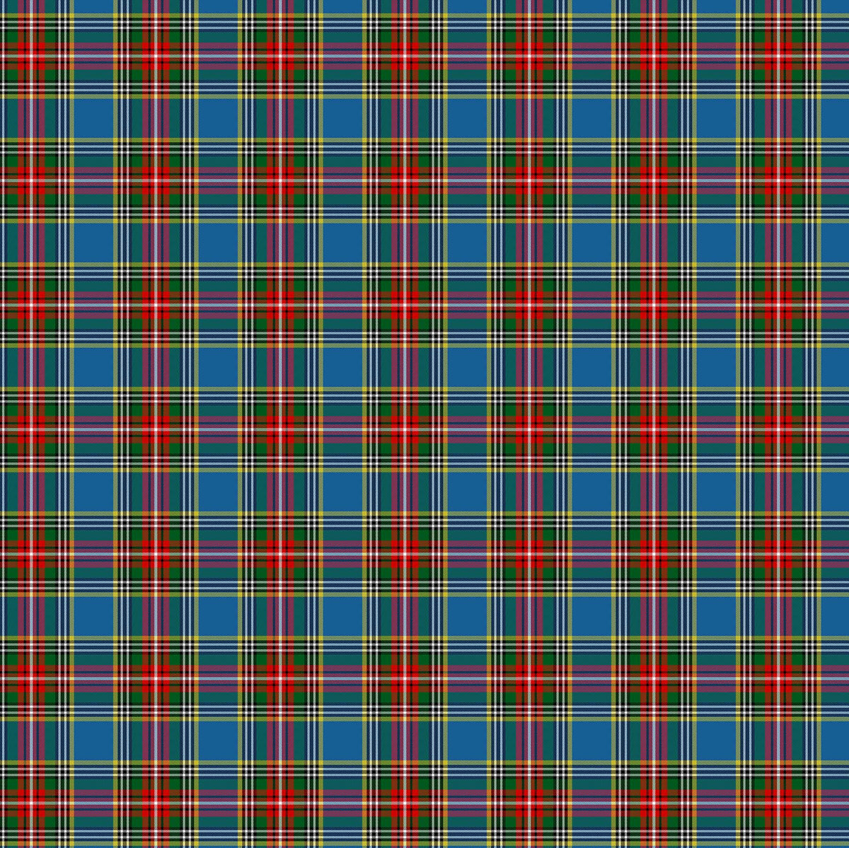 Totally Tartans Brushed Cotton Quilt Fabric - Macbeth in Blue/Multi - W24505-44