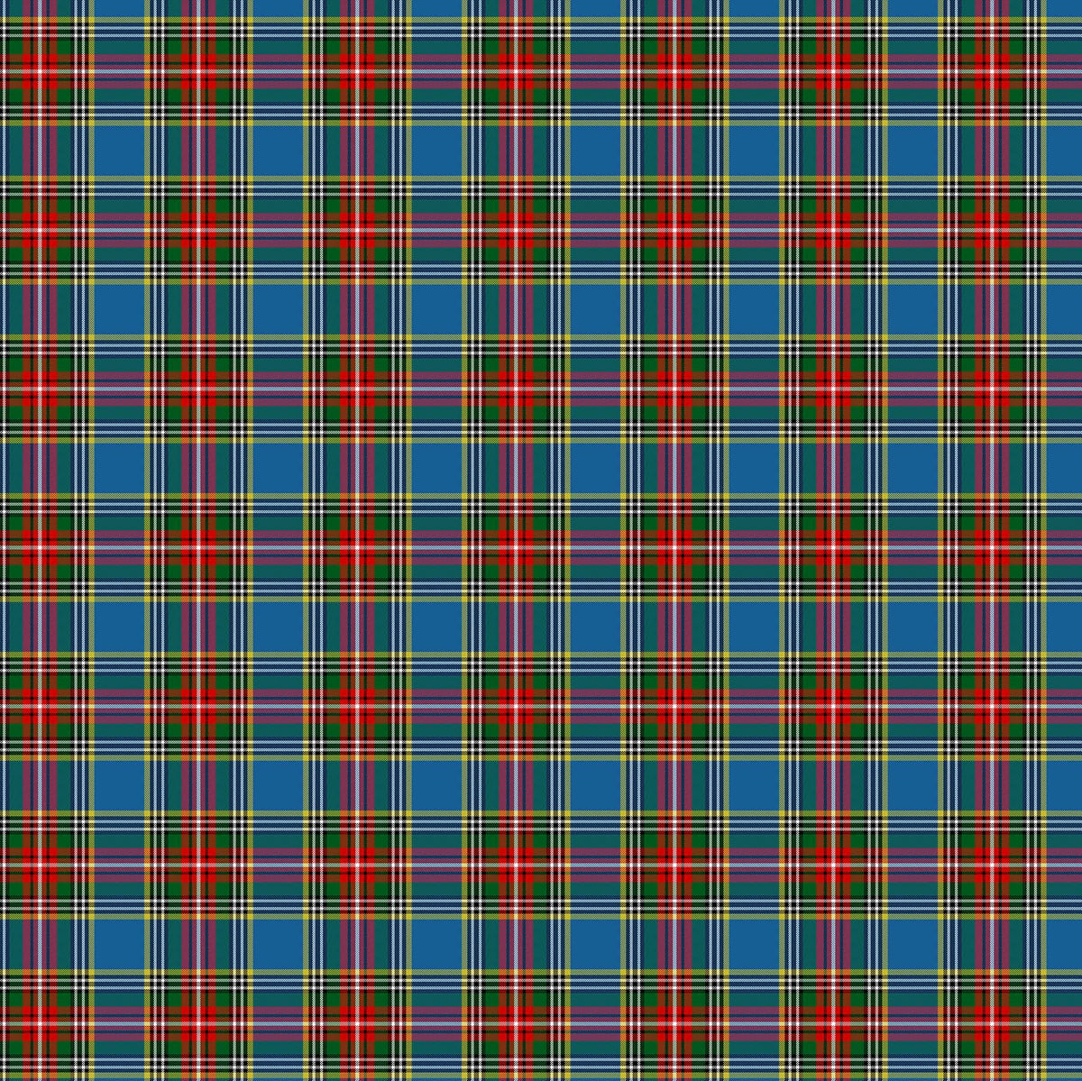 Totally Tartans Brushed Cotton Quilt Fabric - Macbeth in Blue/Multi - W24505-44