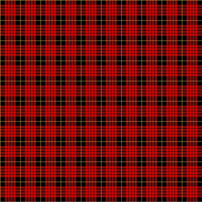 Totally Tartans Brushed Cotton Quilt Fabric - Wallace in Red/Multi - W24504-24