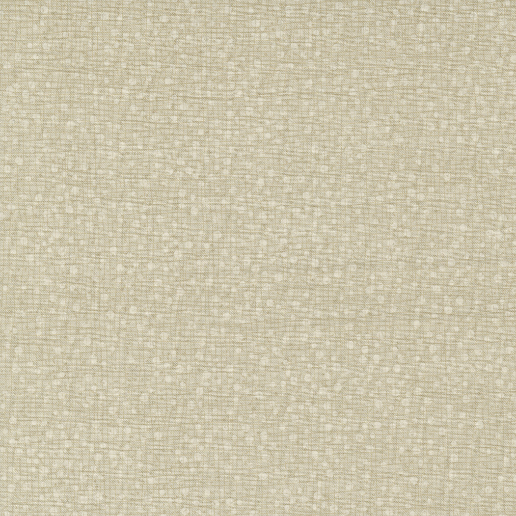 Tulip Tango Quilt Fabric - Dotty Thatched Texture in Washed Linen Tan - 48715 158