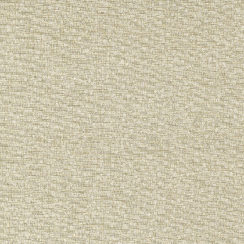 Tulip Tango Quilt Fabric - Dotty Thatched Texture in Washed Linen Tan - 48715 158