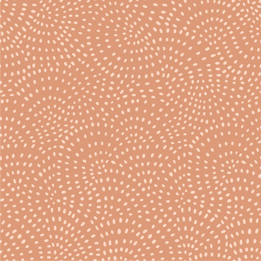 Twist Quilt Fabric - Blender in Creme Tan/Orange - TWIS 1155 Creme