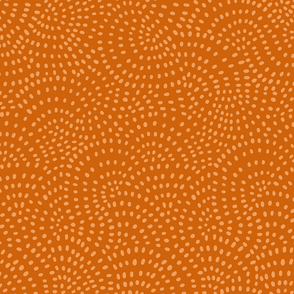 Twist Quilt Fabric - Blender in Rust Orange - TWIS 1155 RUST