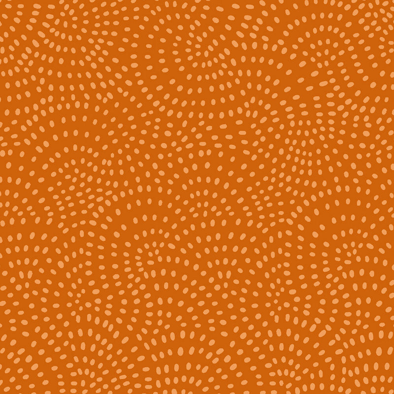 Twist Quilt Fabric - Blender in Rust Orange - TWIS 1155 RUST