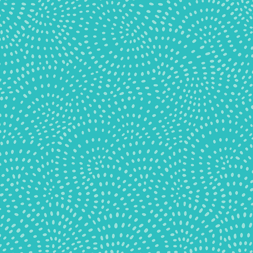 Twist Quilt Fabric - Blender in Turquoise - TWIS 1155 TURQUOISE