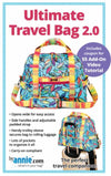 Ultimate Travel Bag Pattern 2.0 - PBA251-2