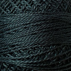 Valdani 2 Charcoal Solid - Perle/Pearl Cotton Size 12, 109 yard ball - PC12-2