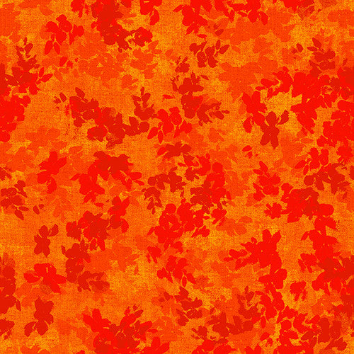 Verona Quilt Fabric - Abstract Texture Blender in Orange - 2311-33