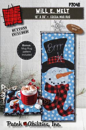 Will E. Melt Applique Pattern - P304B