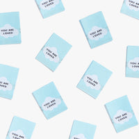 You Are Loved Quilt Labels - set of 10 - S4-YAL