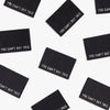 You Can't Buy This Quilt Labels - set of 10 - S6-YCBT