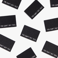 You Can't Buy This Quilt Labels - set of 10 - S6-YCBT