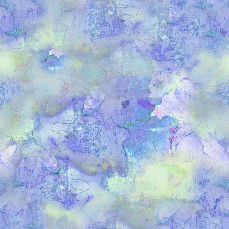 Zen Quilt Fabric - Clouds in Light Purple - Y3762-26