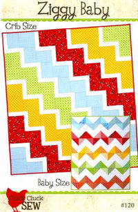 Ziggy Baby Quilt Pattern by Cluck Cluck Sew - CCS120