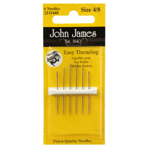 John James Easy Threading Needles (jj114-4-8)