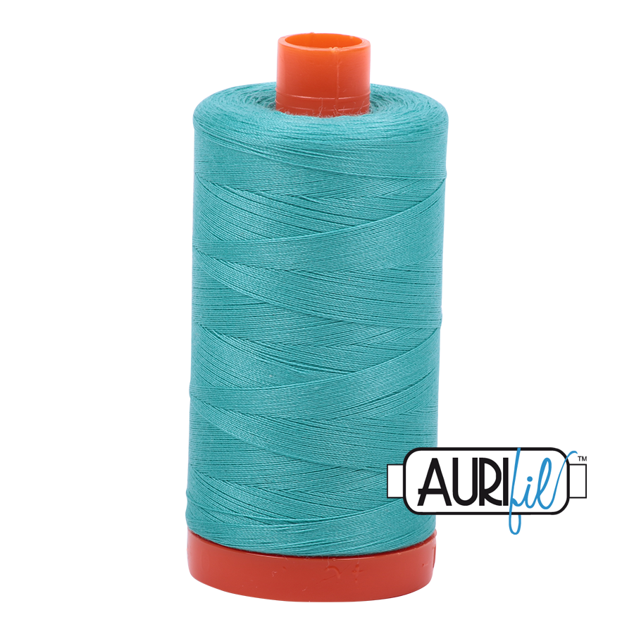 Aurifil 50 wt cotton thread, 1300m, Light Jade (1148)