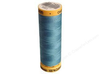 Gutermann Cotton Thread, 100m Gulfstream Blue, 7490