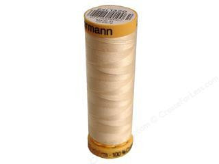 Gutermann Cotton Thread, 100m Light Cream, 1320