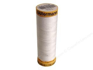 Gutermann Cotton Thread, 100m White, 1006