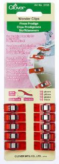 Wonder Clips, 10 pieces - 3155