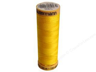 Gutermann Cotton Thread, 100m Bright Yellow, 1640