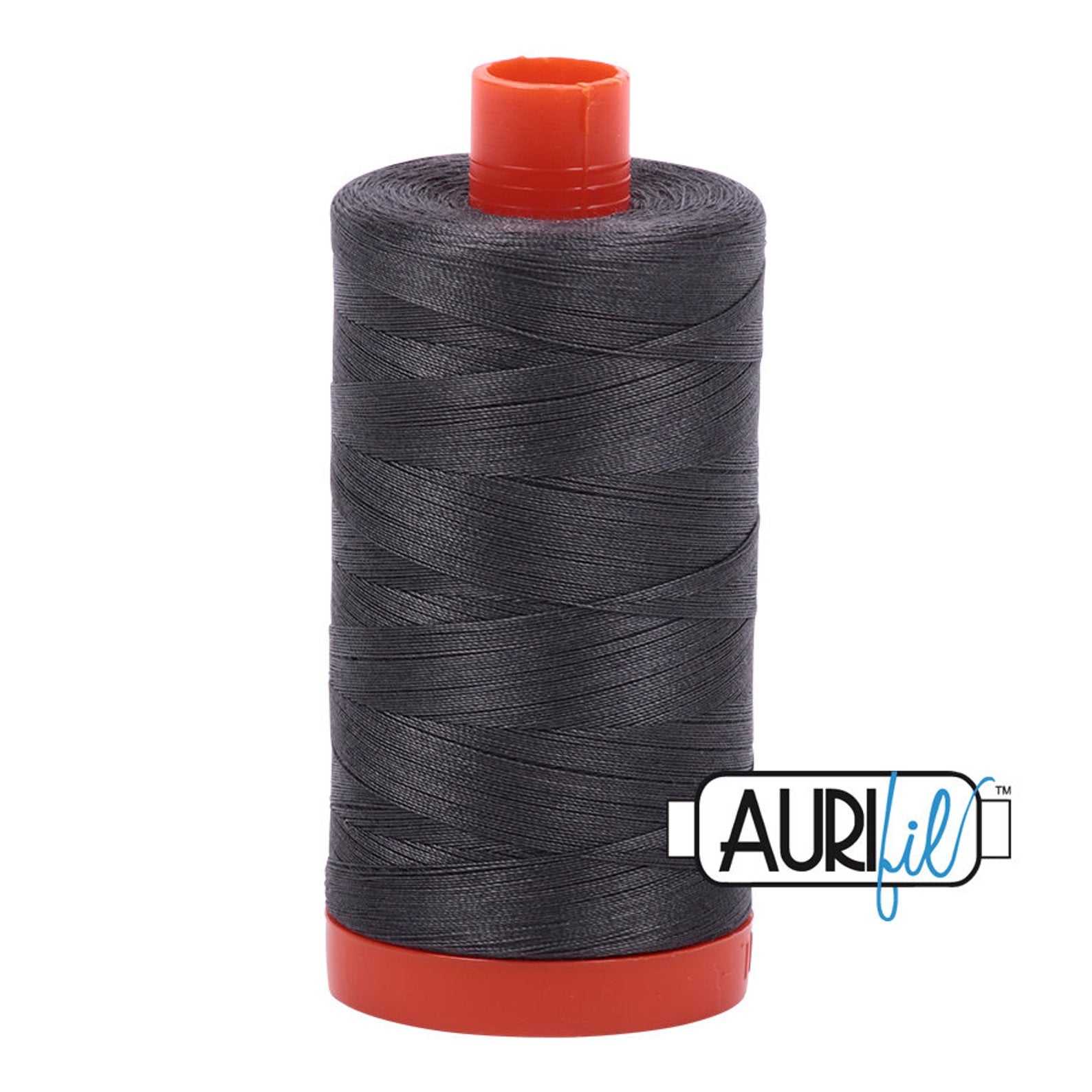 Aurifil 50 wt cotton thread, 1300m, Pewter (2630)