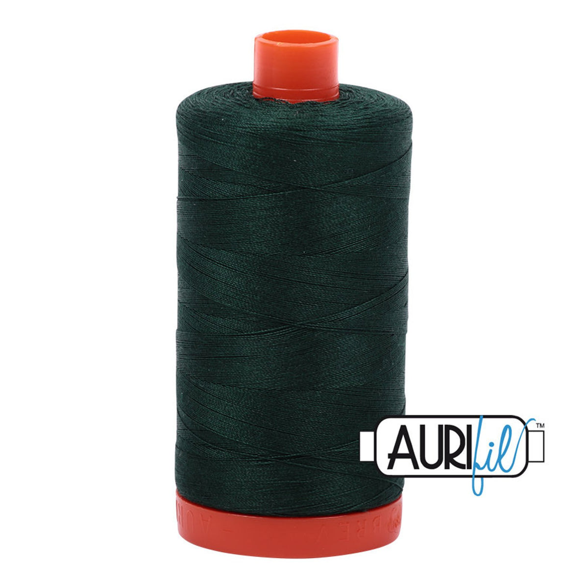 Aurifil 50 wt cotton thread, 1300m, Forest Green (4026)