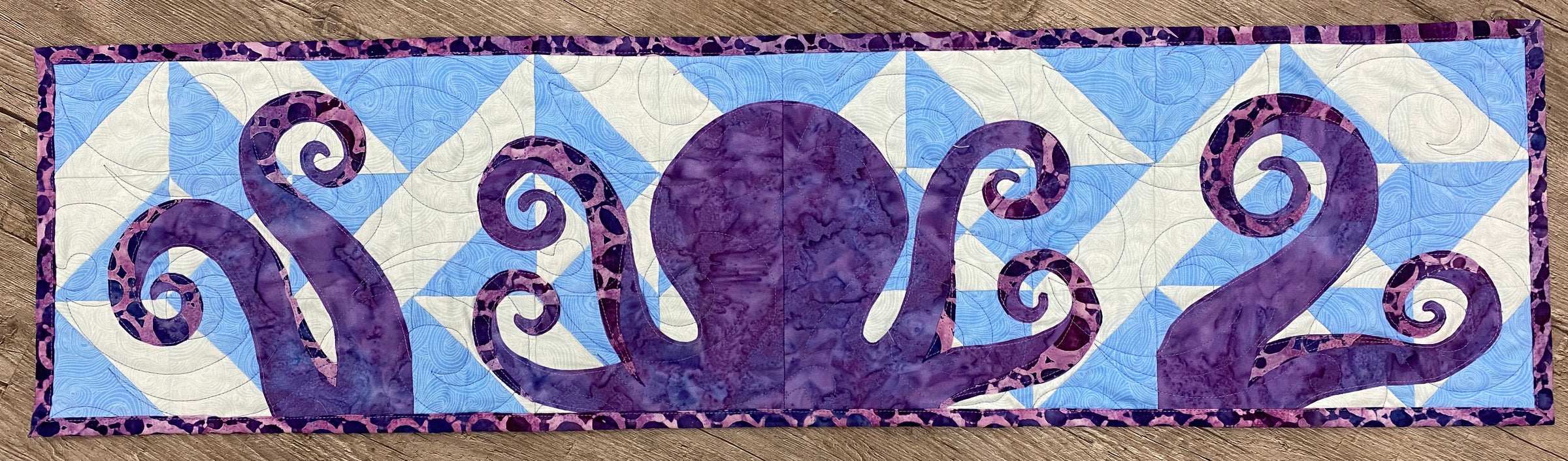 Quilters Trek 2020 Digital Pattern - The Octopus One - Digital Download Only